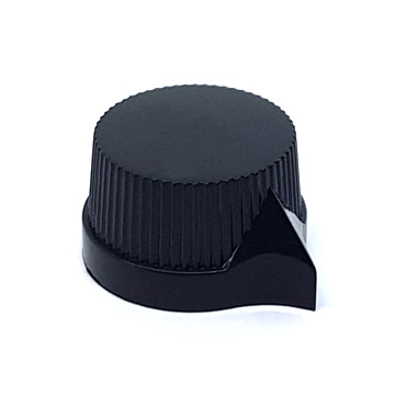 Davies 1400 Style Knob - Black - Click Image to Close